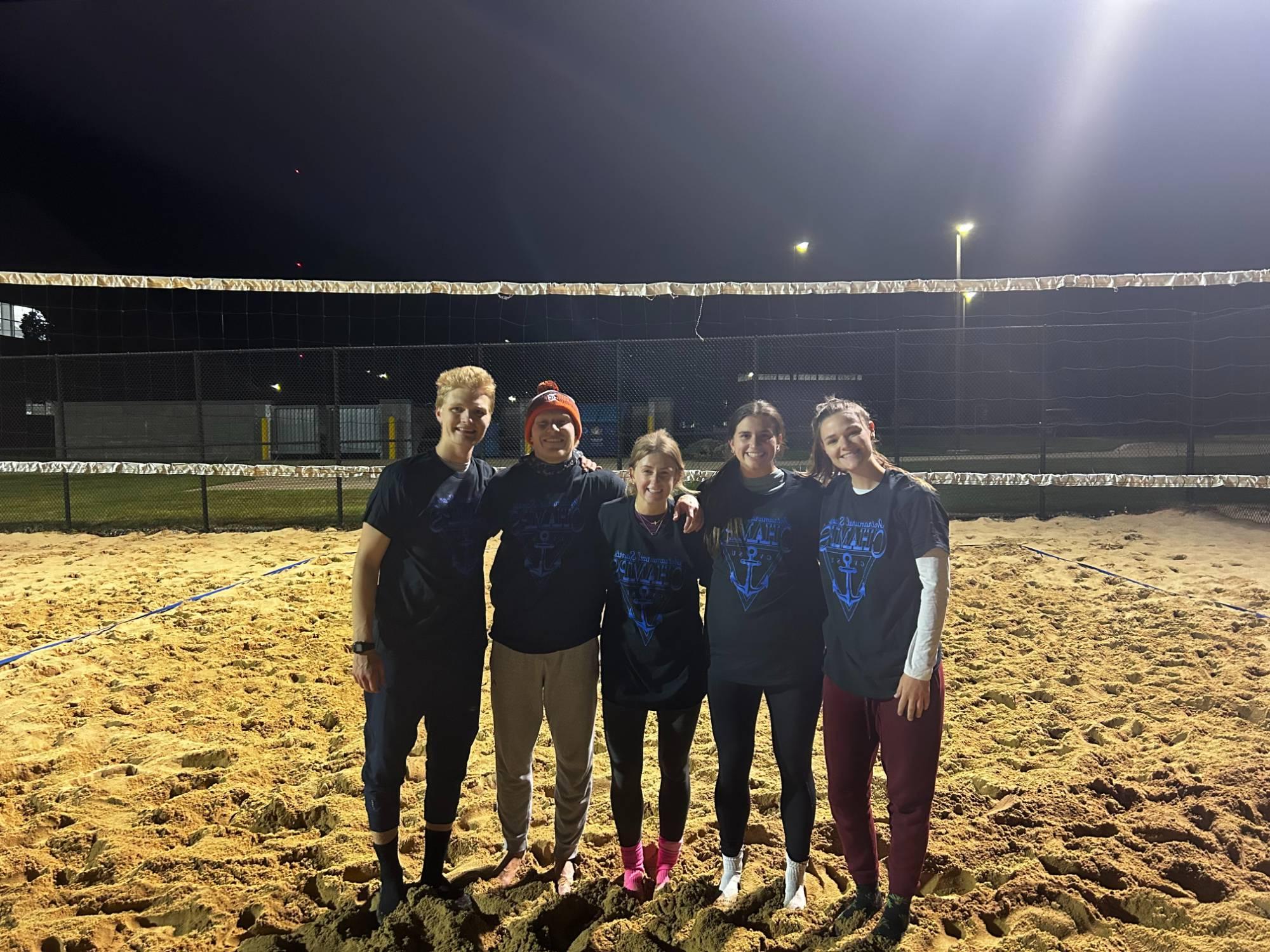 Intramural Sports Sand Volleyball Champs